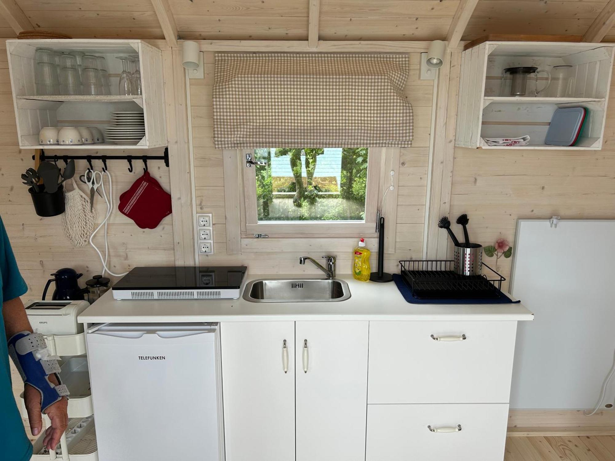 Tiny Beach House Barkelsby Exterior foto